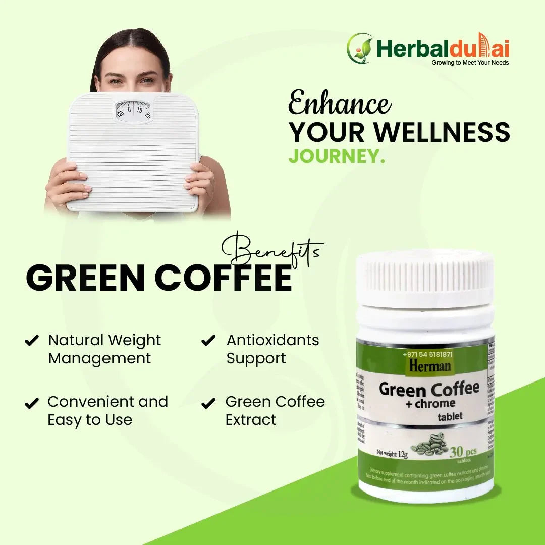 Green Coffee Chrome Tablet - Discount Price