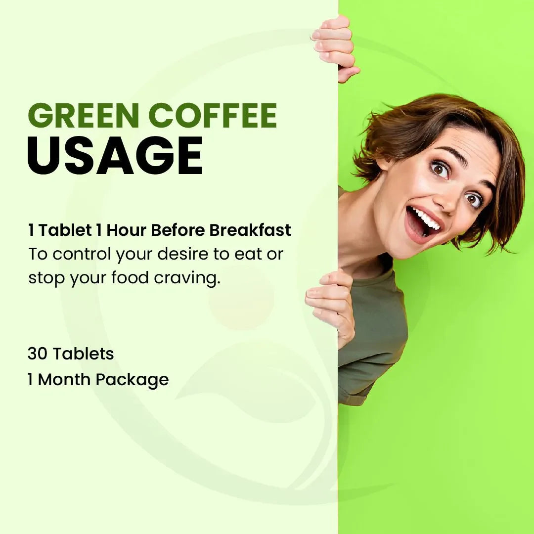 Green Coffee Chrome Tablet - Discount Price