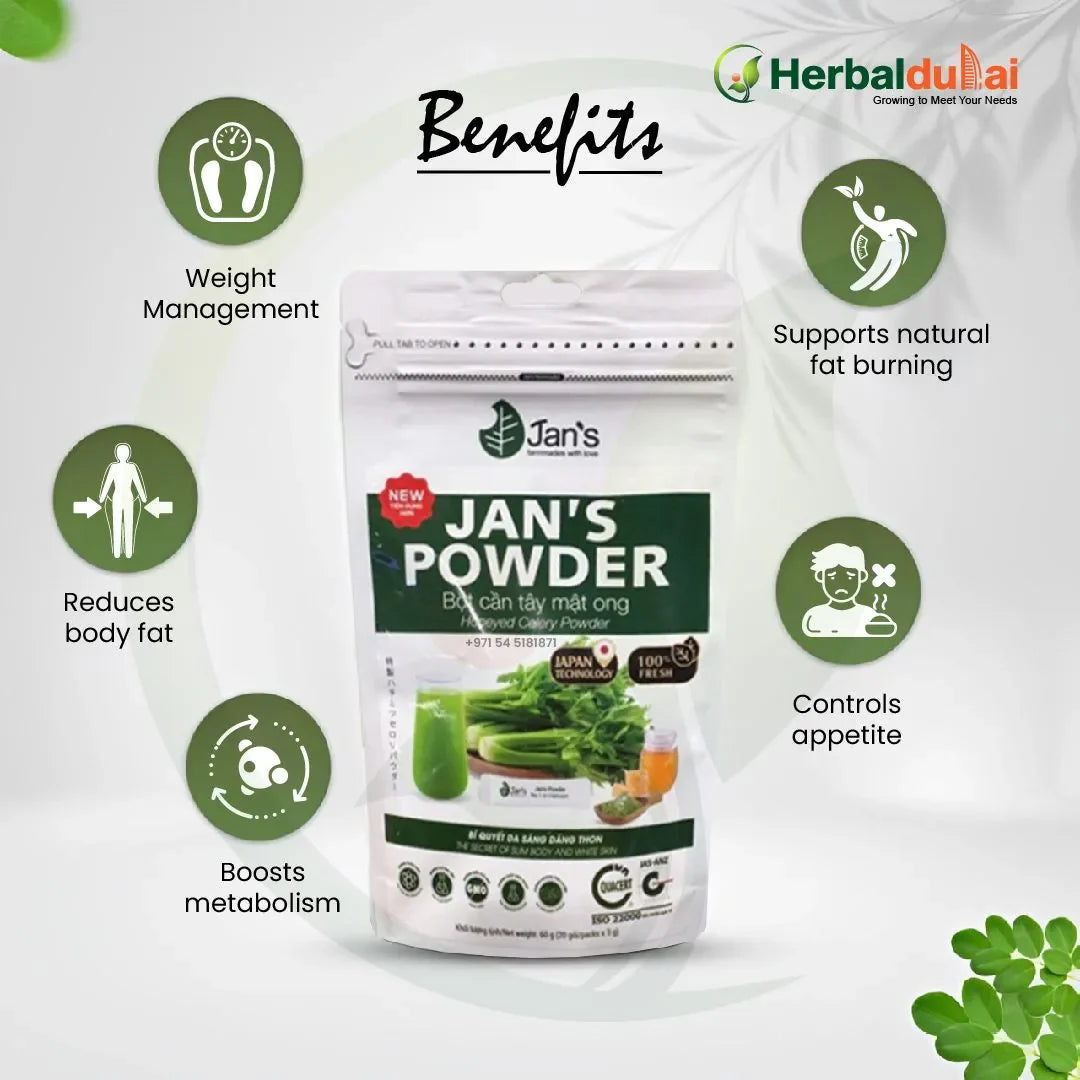 JAN’S Celery Powder & Weight Loss